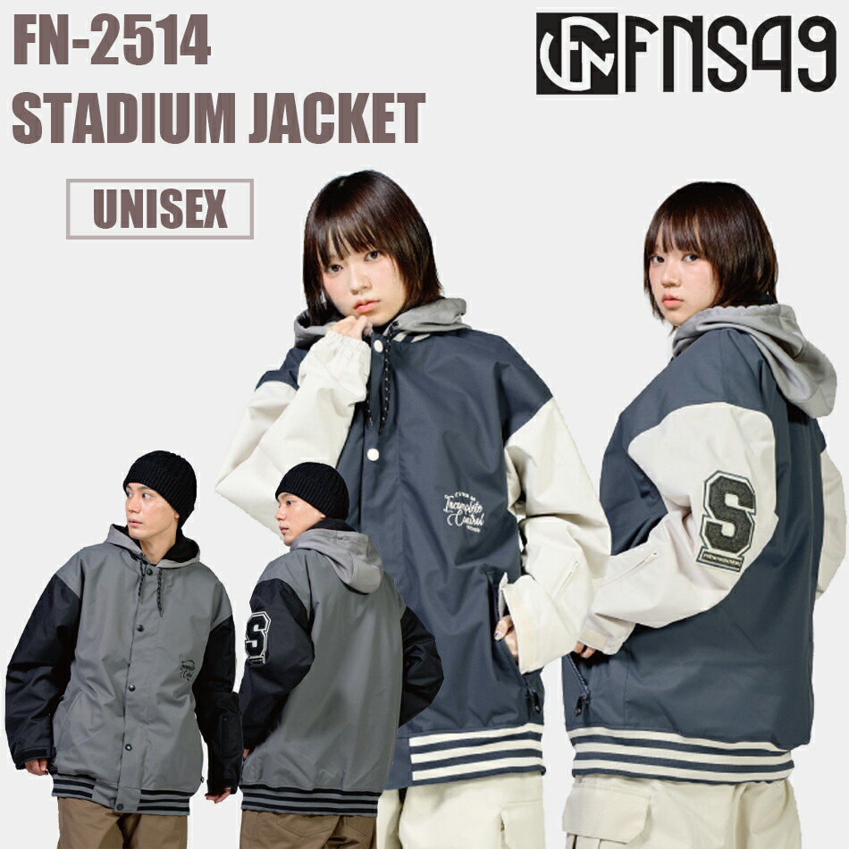 楽天市場】FNS49 スノボウェア ウェア ジャケット PUFFY JACKET メンズ