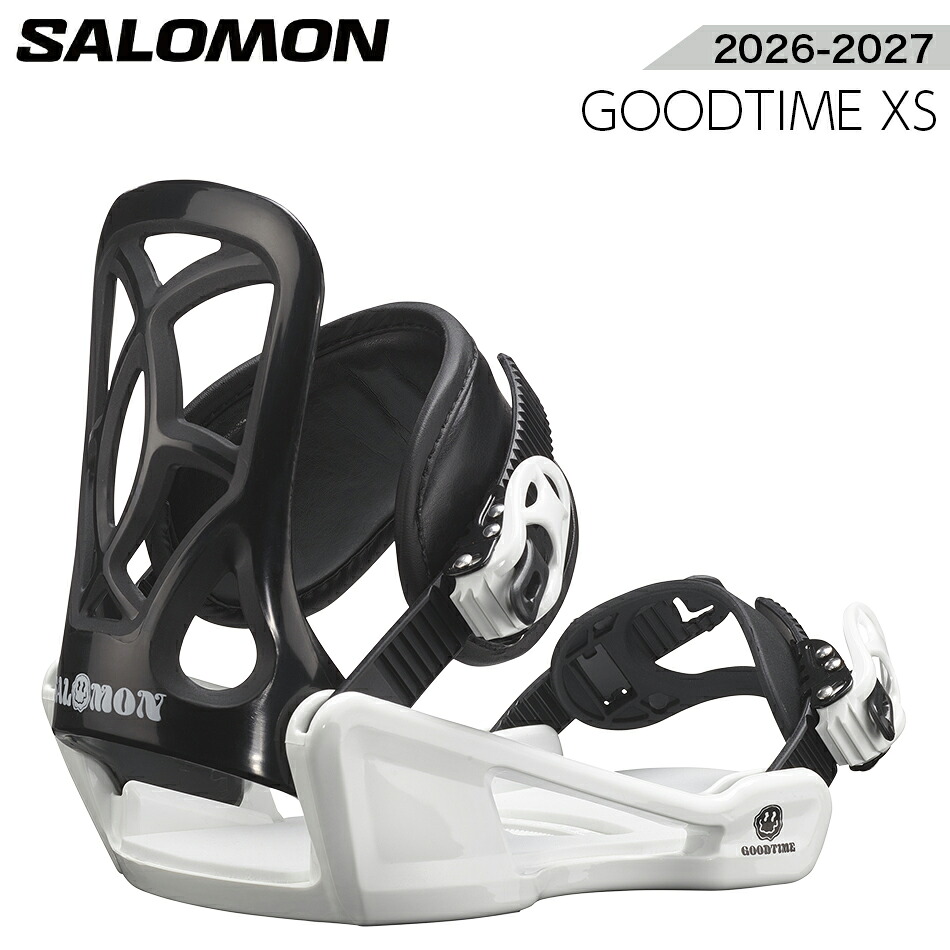 26-27 SALOMON サロモン GOODTIME XS ビンディング BINDING お坊っちゃん スノーボード バインディング 日本定まり品  2026-2027