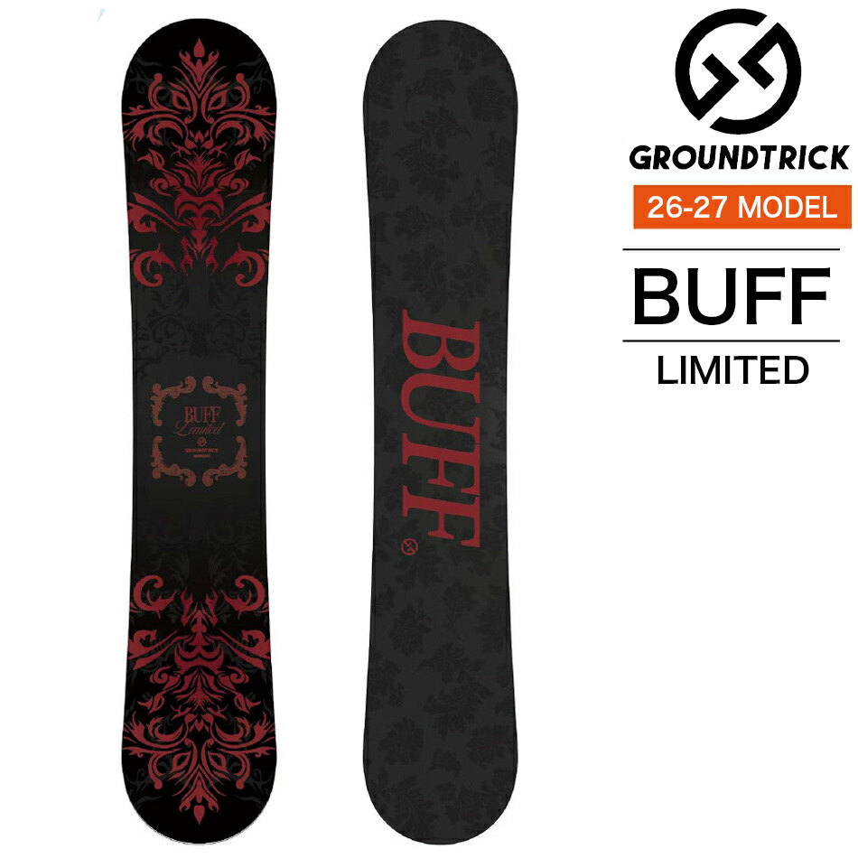 26-27 GT SNOWBOARDS ジーティー BUFF LIMITED バフ リミテッド グラトリ スノーボード 板 ボード 日本正規品 2026-2027