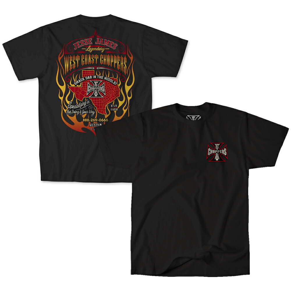 ウエストコーストチョッパーズ Tシャツ WEST COAST CHOPPERS ウエストコーストチョッパーズ オリジナル