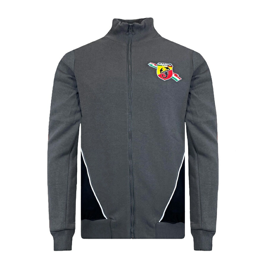 アバルト ABARTH CORSE レース グレー フルジップ スウェット ジャケット 公式 オフィシャル 15,620円