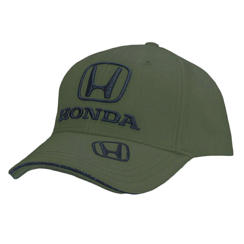 US限定 ホンダ HONDA クラシック ロゴ ベースボール キャップ アーミーグリーン 帽子