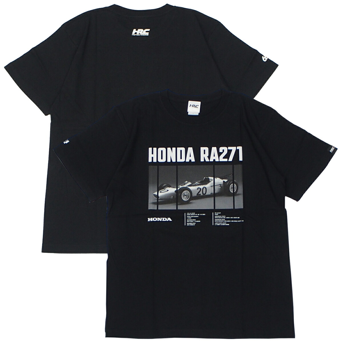 専用　Honda HRC ロゴ入り長袖Tシャツ2点セット HRC Tシャツ Vertical（ネイビー） | mobilitystation