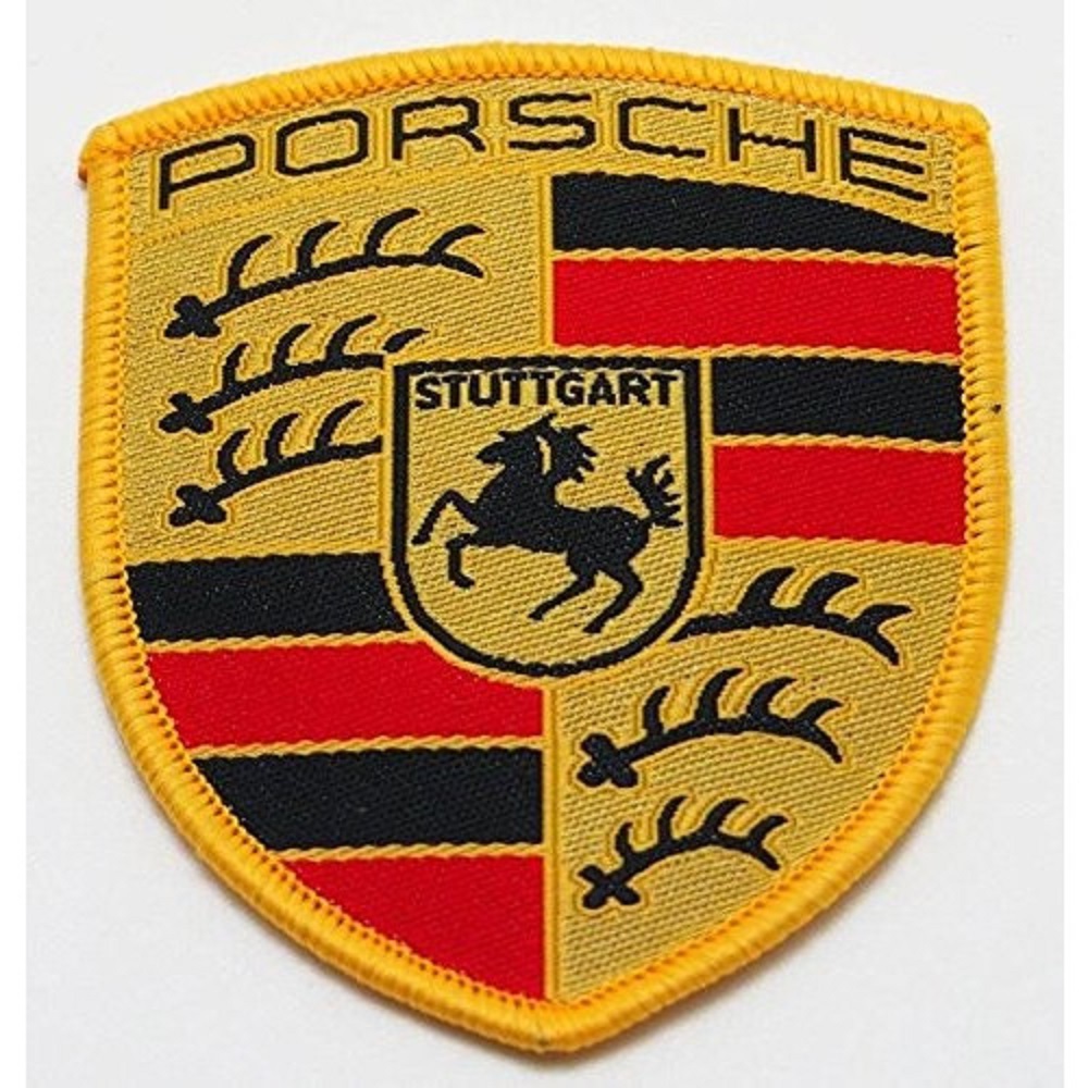 【楽天市場】ポルシェ オフィシャル クレストロゴ ワッペン 公式 Porsche：クラブウィナーズ