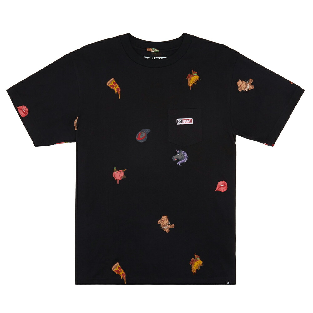 DC SHOES x MARVEL DEADPOOL タイダイ ロングTシャツ Marvel Deadpool x DC - T-Shirt for Men | DC Shoes