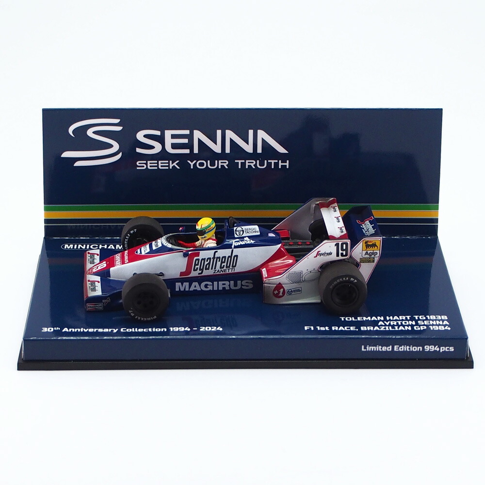 楽天市場】ミニカー 1/18 トールマン ハート TG184 アイルトン
