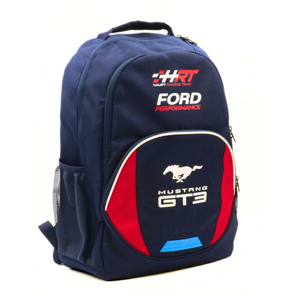 HRT ハウプト レーシングチーム フォード パフォーマンス ロゴ バックパック ネイビー 鞄 リュック バッグ DTM ドイツツーリングカー選手権 Ford 公式 グッズ｜クラブウィナーズ 9,088円