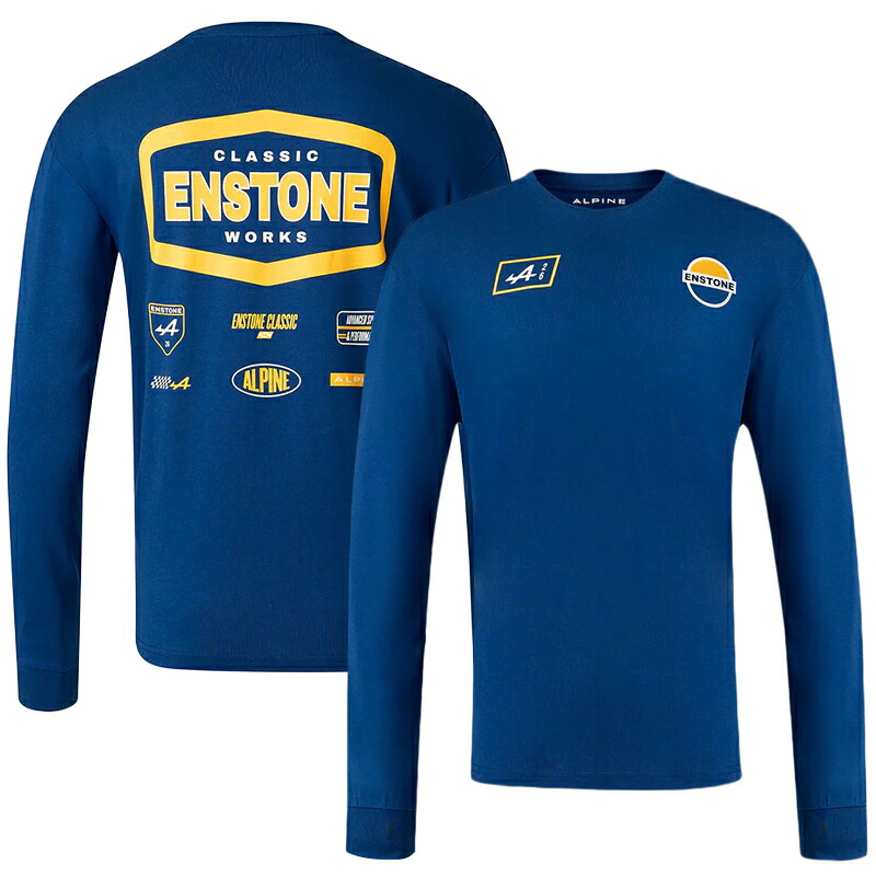 Alpine アルピーヌ F1 チーム 2026 クラシック ロングスリーブ Tシャツ ブルー｜クラブウィナーズ