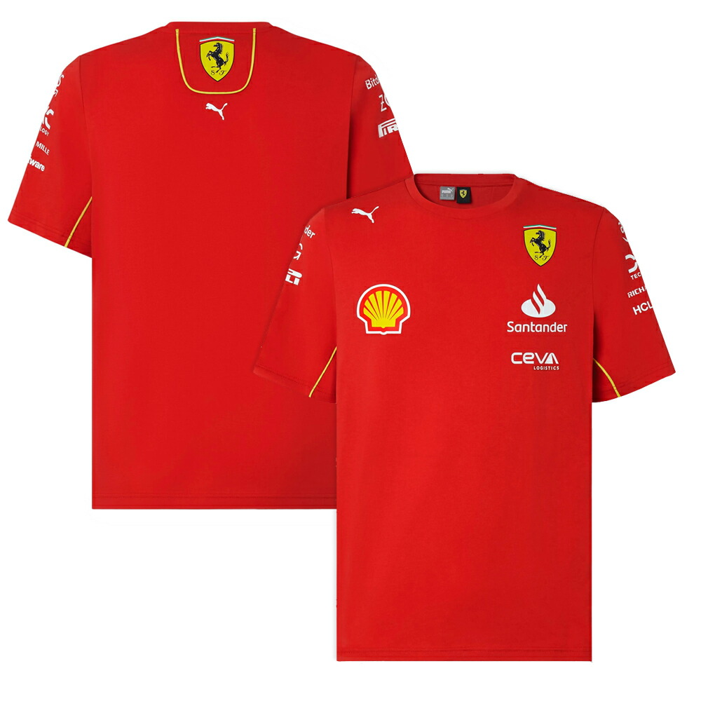 【楽天市場】2024 PUMA スクーデリア フェラーリ Ferrari SF チーム クルー シャツ : クラブウィナーズ