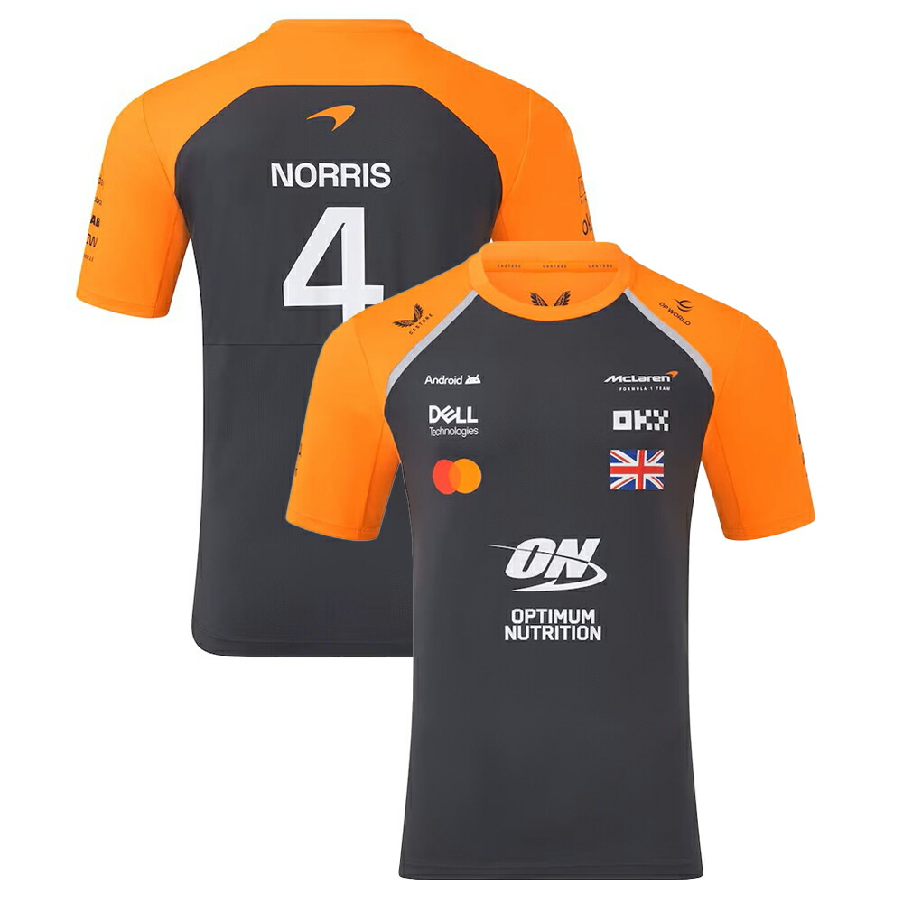 楽天市場】2025 マクラーレン F1 チーム ポロシャツ オレンジ 衣類