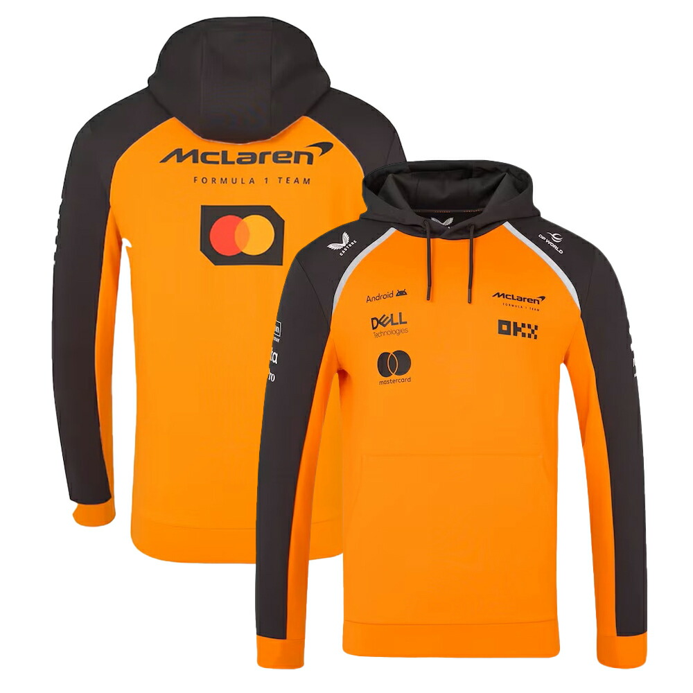 McLaren Team ロゴ Tシャツ 半袖 オレンジ 2_000000003218.jpg