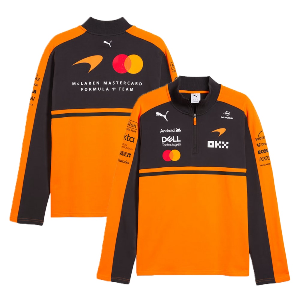 2026 マクラーレン F1 チーム ハーフジップ ジャケット 衣類 ウェア McLaren