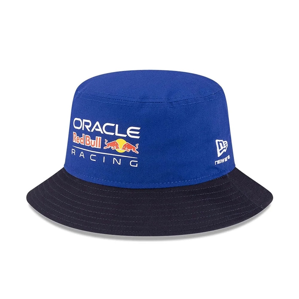 2026 オラクル レッドブル レーシング NewEra エッセンシャル バケットハット エフワン 公式 グッズ 帽子 青 ニューエラ