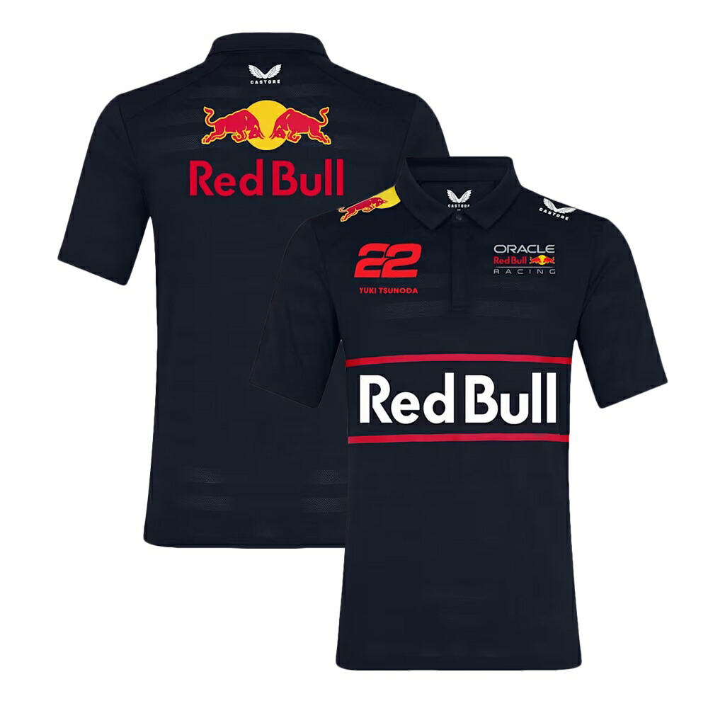 2024レッドブルレッドブル F1チーム支給品ポロシャツ Lサイズ 新品 非売品 2024 レッドブル・レーシング チーム支給品 レースポロシャツ