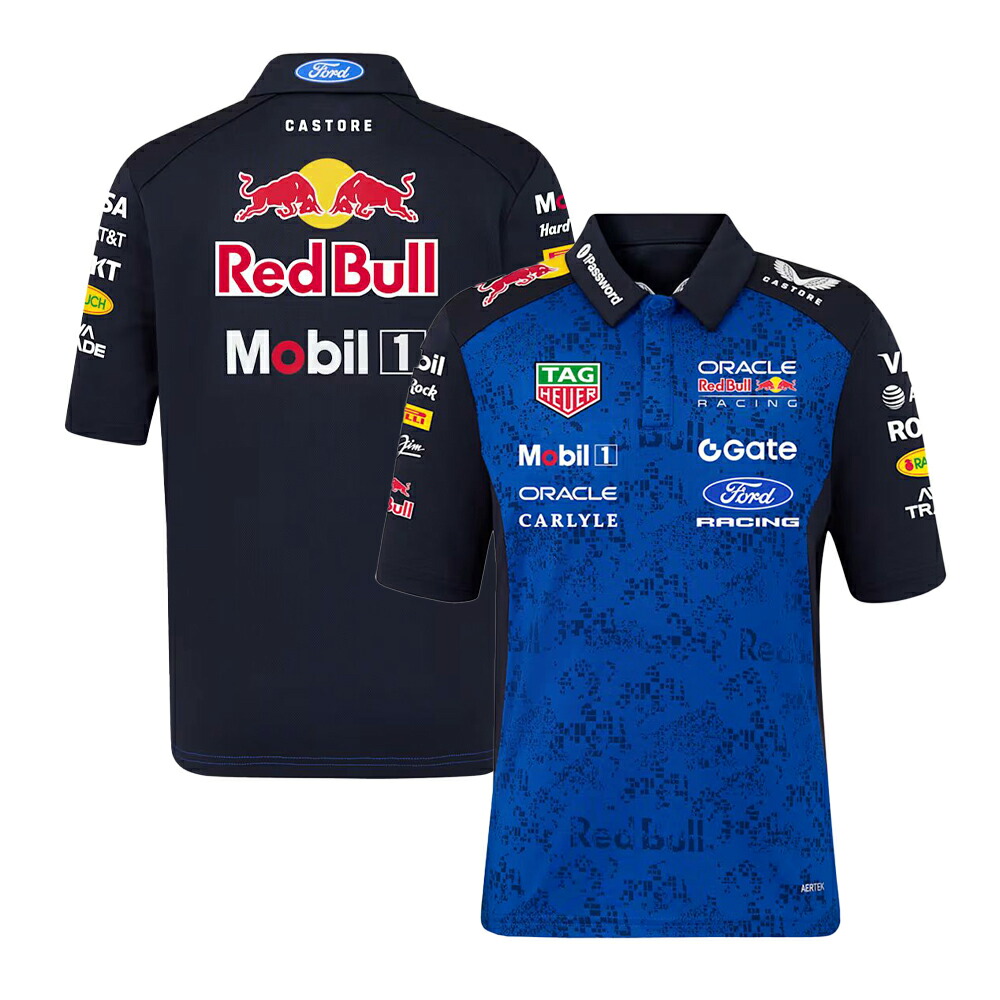 キッズ用 2026 オラクル レッドブル レーシング チーム ポロシャツ 公式 オフィシャル RedBull F1 子供用