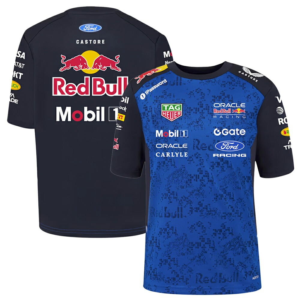 キッズ用 2026 オラクル レッドブル レーシング チーム Tシャツ 公式 オフィシャル RedBull F1 子供用