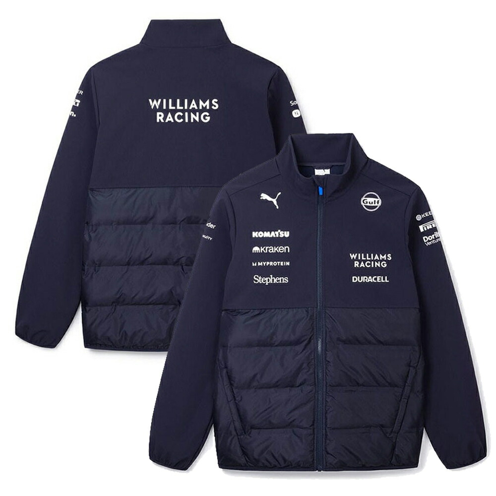 楽天市場】2025 ウィリアムズ レーシング チーム レインジャケット 紺