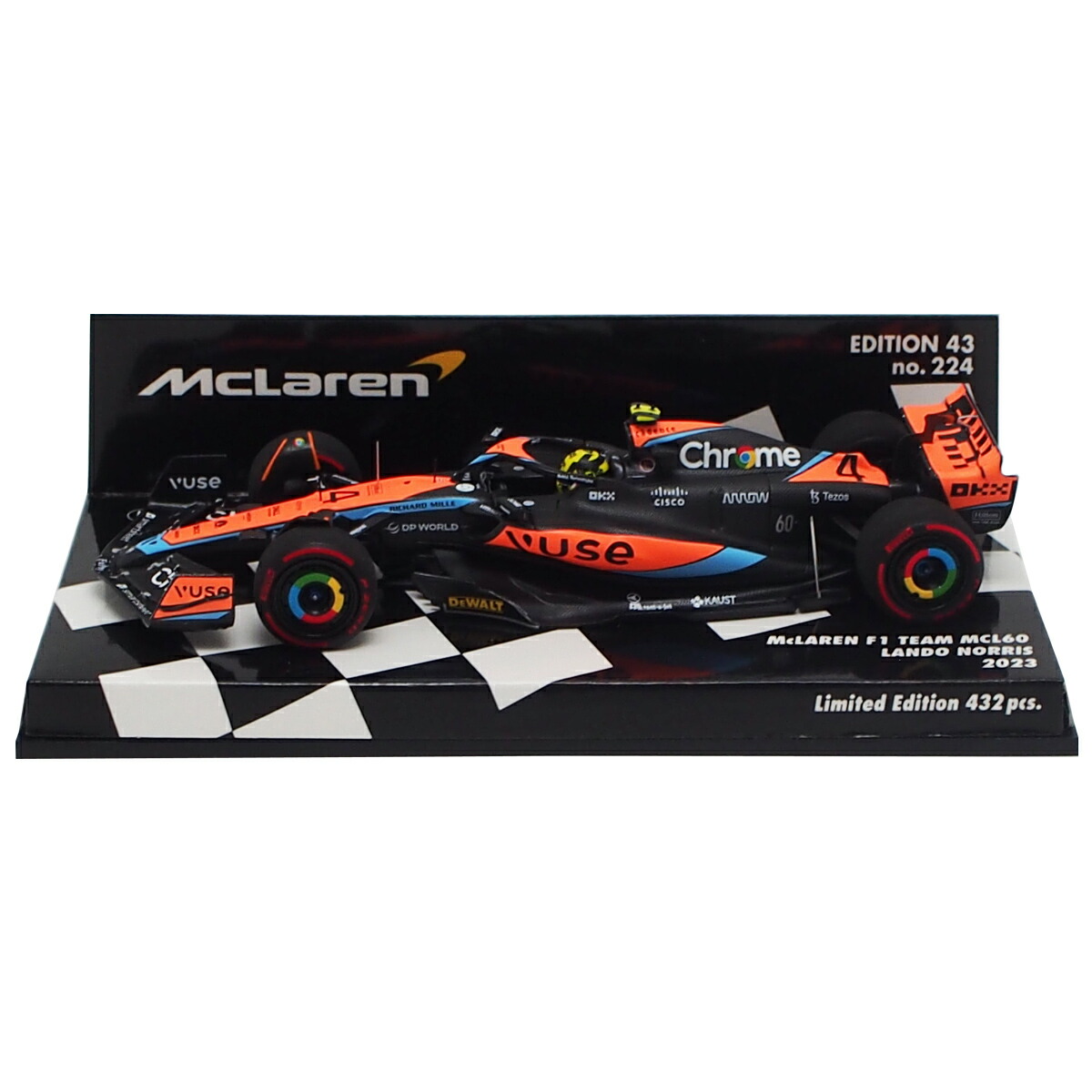 【直筆サイン入り】オスカー・ピアストリ ミニチャンプス ロングケース 1/43 Yahoo!オークション - 直筆サイン オスカー・ピアストリ 1/43