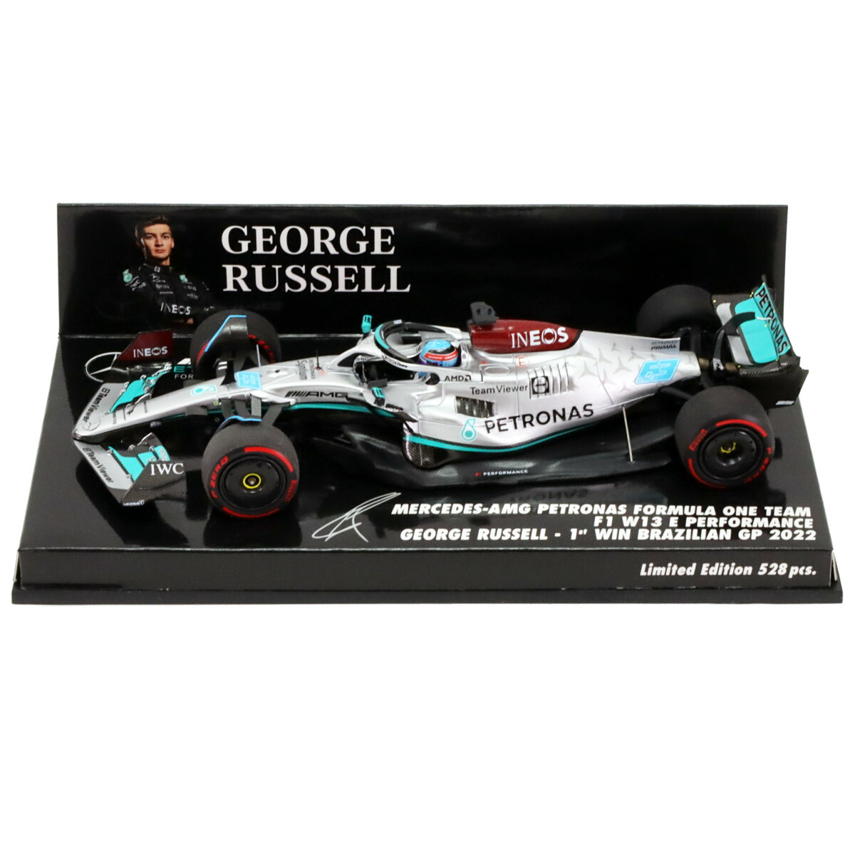 楽天市場】ミニチャンプス 1/43 メルセデス AMG W13 E パフォーマンス