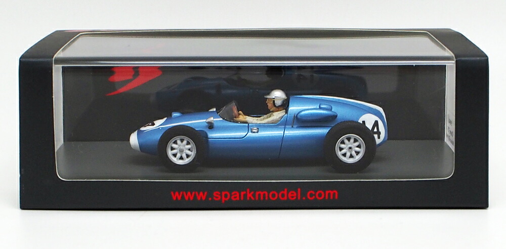 スパーク 1/43 クーパー T51 1960年 モナコGP ロイ サルバドーリ ミニチュア ミニカー モデルカー F1