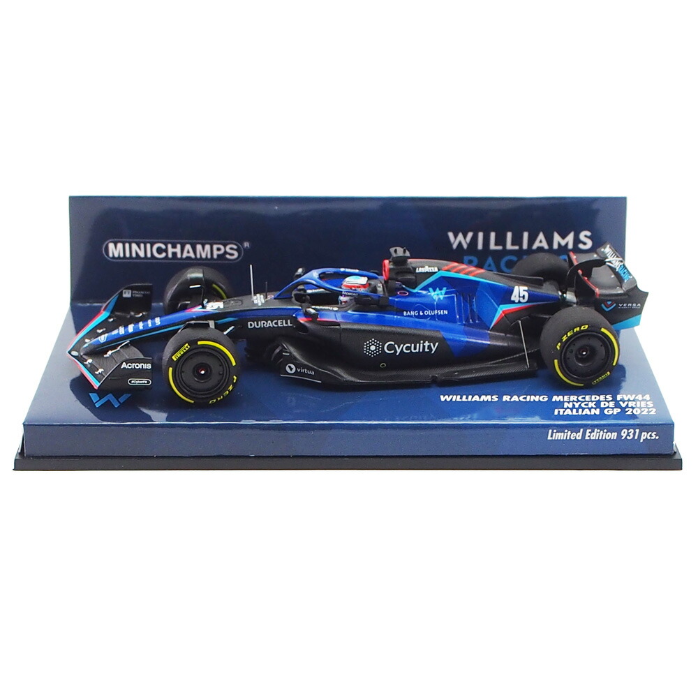 楽天市場】ミニチャンプス 1/43 ウィリアムズ セット 4台 F1 FW45