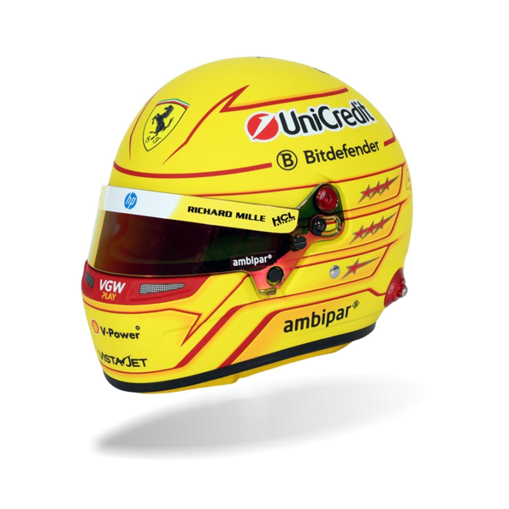 BELL 1/2規模 レプリカヘルメット スクーデリア フェラーリ ルイス ハミルトン 2025年遣りくち 呼びりん ひな形 細密画 Ferrari 空想科学小説 MH25LH