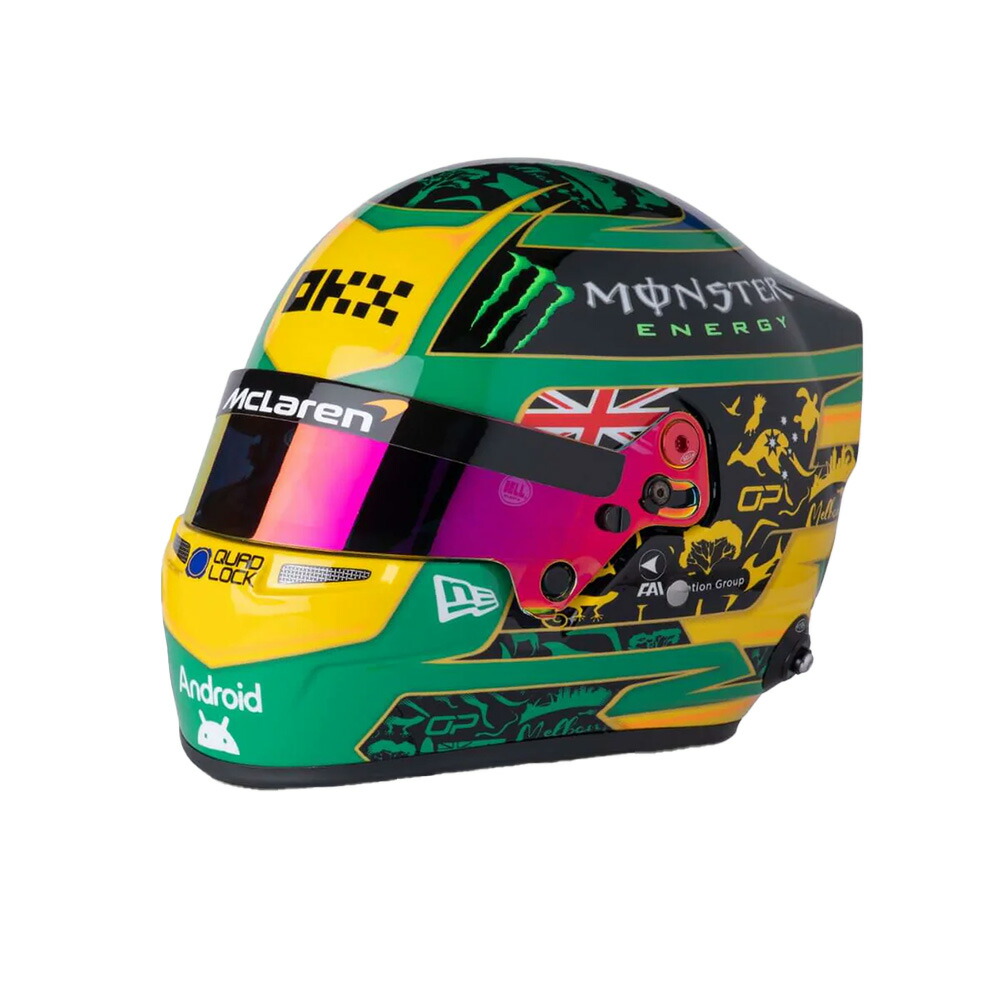 1/2 ヘルメット マクラーレンF1 O.ピアストリ 2024年 モナコGP 楽天市場】Bell 1/2スケール ヘルメット オスカー ピアストリ