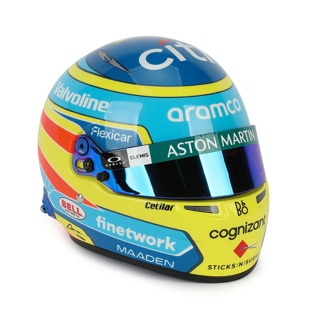 楽天市場】BELL F1 1/2サイズ ヘルメット フェルナンド アロンソ