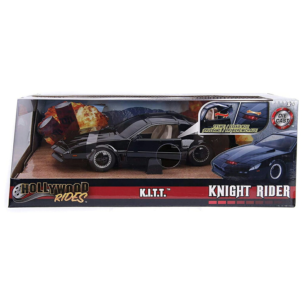 JADA 1/24 ナイトライダー ナイト2000 K.I.T.T. スキャナー ナイトフラッシャー 模型 モデルカー 劇中車 JADA30086