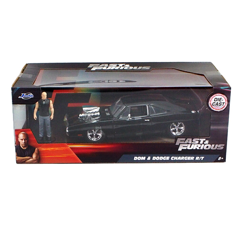 希少JOYRIDE ワイルドスピード ダッジチャージャー ドムフィギュア付き 希少JOYRIDE ワイルドスピード ダッジチャージャー ドム