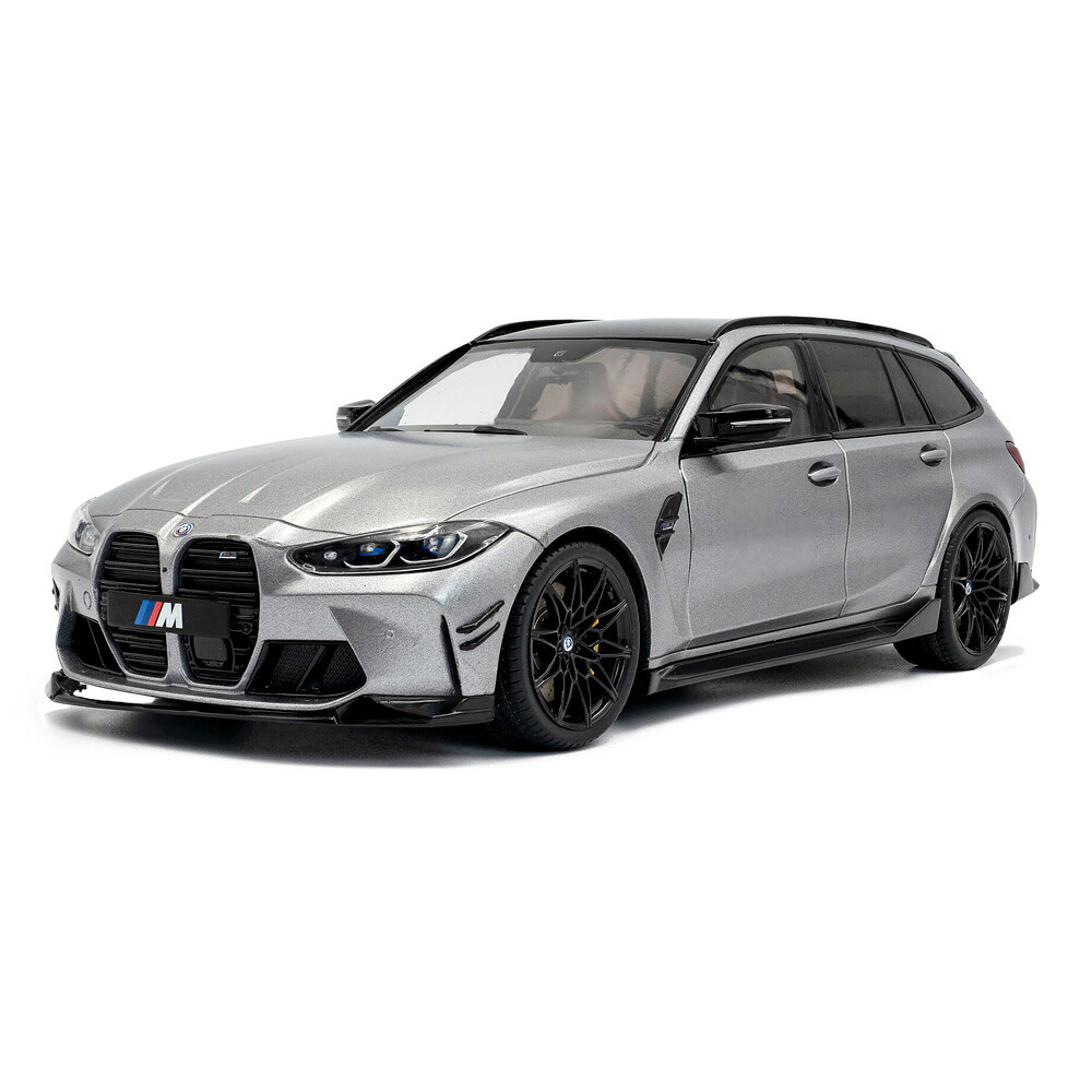 ソリド 1/18 BMW M3 ツーリング with パフォーマンス パーツ 2024年 フローズン ピュアグレー メタリック 模型 ミニチュア ミニカー モデルカー S1813702