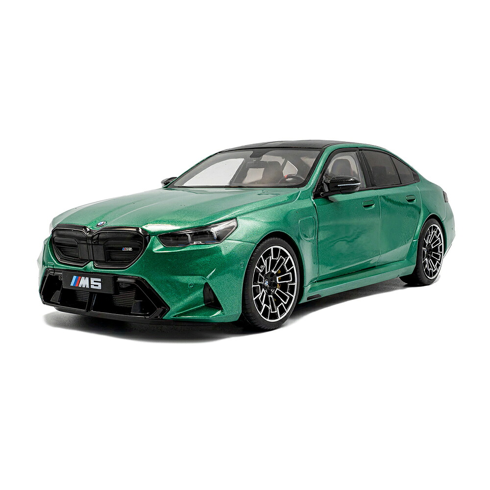 ソリド 1/18 BMW M5 2025年式 アイル オブ マン グリーン メタリック 模型 ミニチュア ミニカー モデルカー S1814701