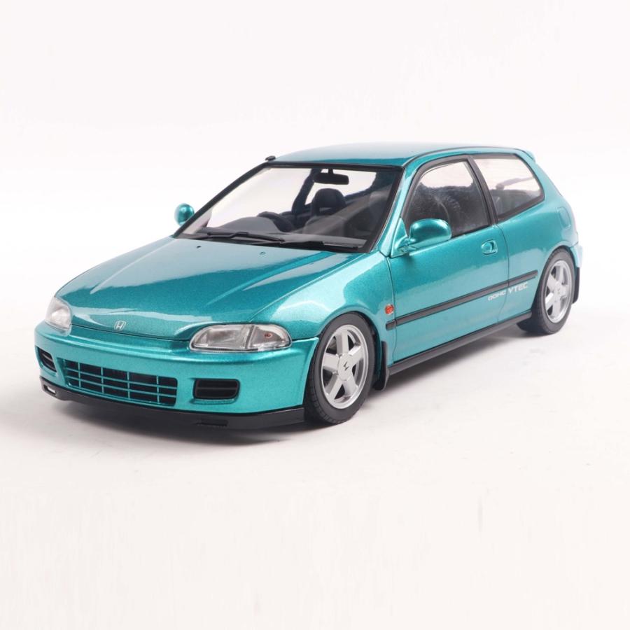 ソリド 1/18 ホンダ シビック EG6 スプーン バージョン 1991 イエロー