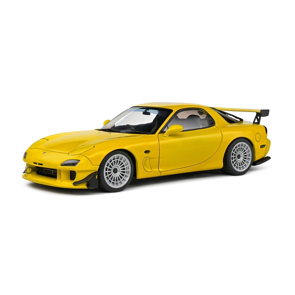 ソリド 1/18 マツダ MAZDA RX-7 FD3S 1994年式 イエロー 模型 ミニチュア ミニカー モデルカー 車 S1810603