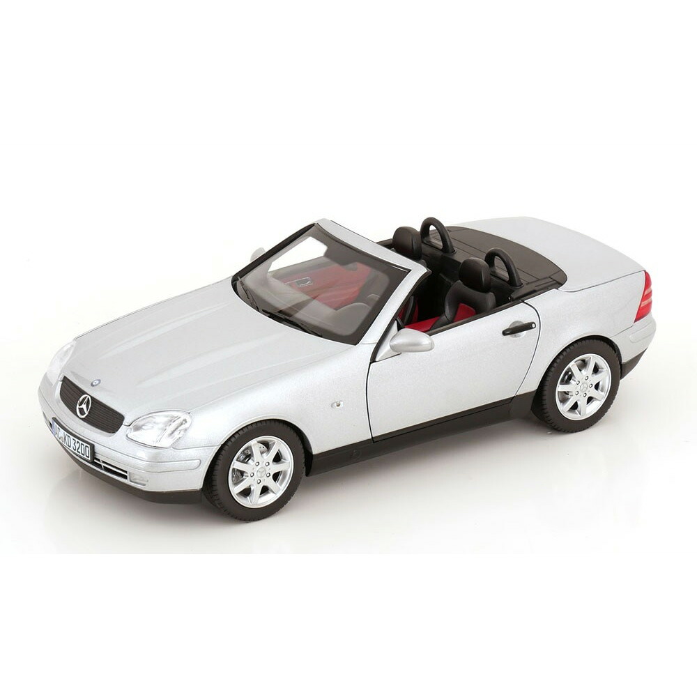 Norev 1/18 メルセデス ベンツ SLK ロードスター 1996年 シルバー 183020