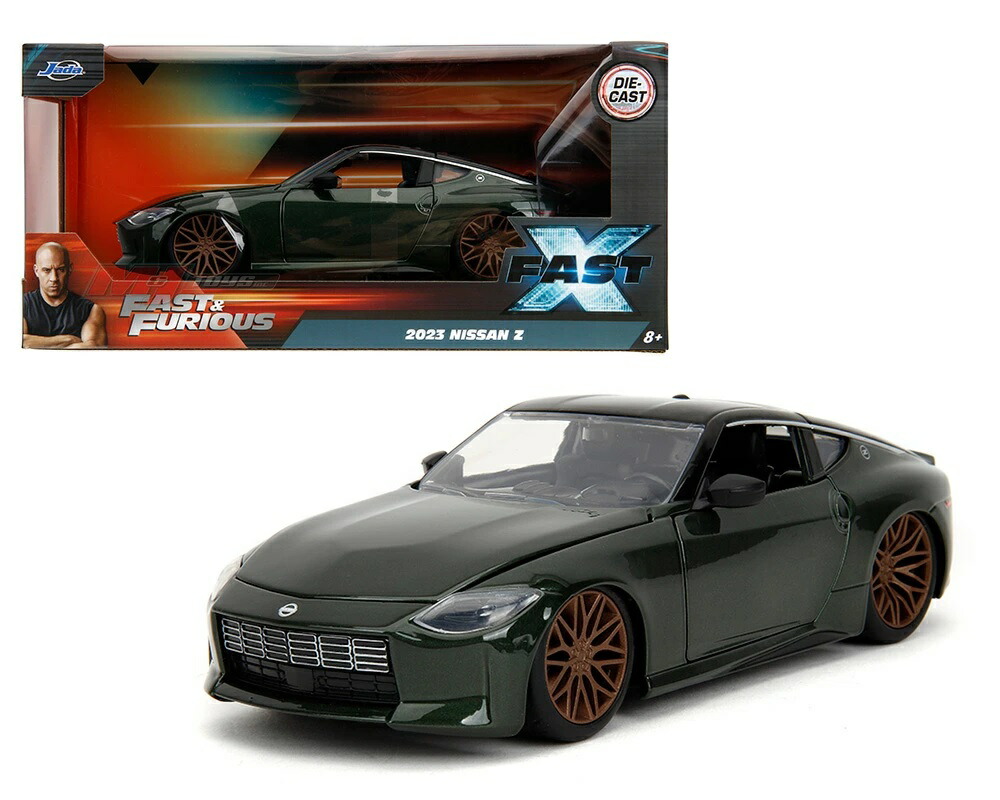 楽天市場】Jada Toys 1/24 F&F X 2023 ニッサン Z ダークグリーン 京商