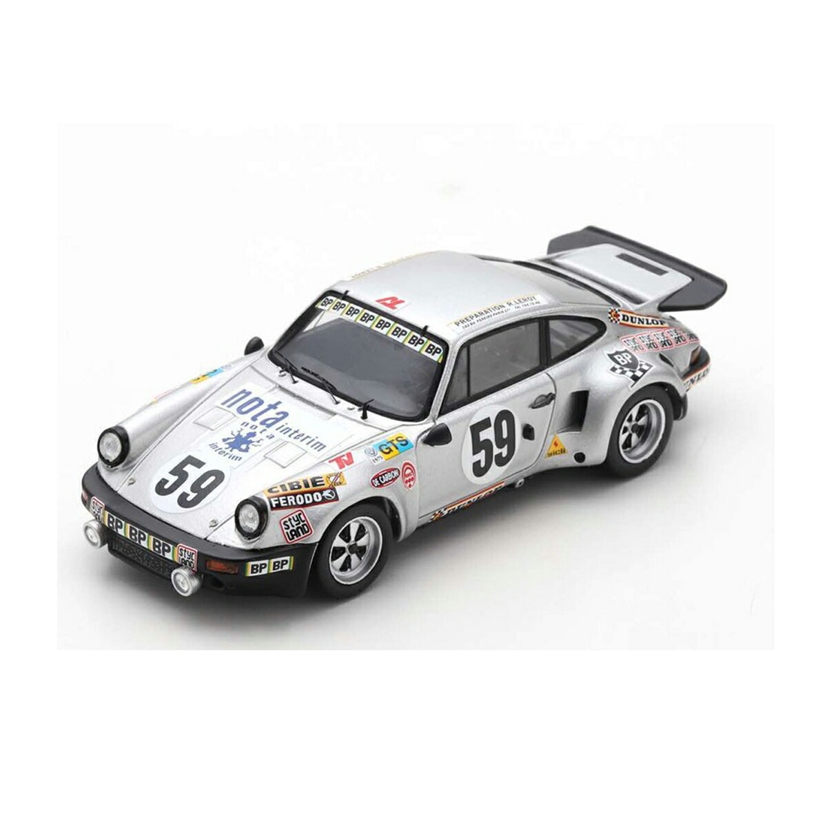 ポルシェ 911 ターボ 1/12 スケールCarrera モデル Spark 1:43 ポルシェ 911 カレラ RS 3.0 #71 優勝 GT クラス 24
