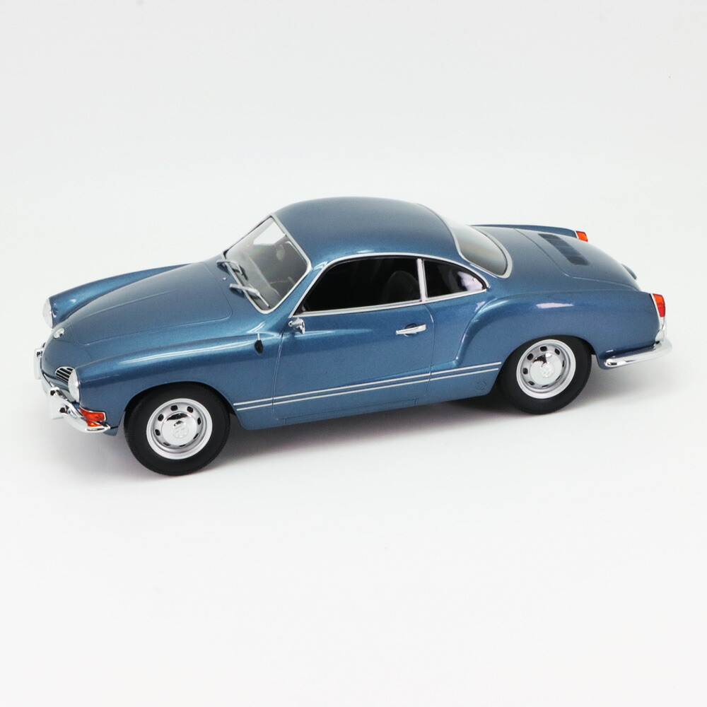 ミニチャンプス 1/18 フォルクスワーゲン カルマン ギア クーペ 1970年 ブルー（クローズドボディ）模型 モデルカー 車 ロードカー ミニカー 155054022