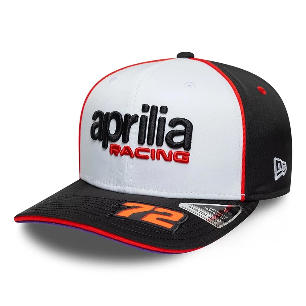 2026 アプリリア 一ころ マルコ ベッツェッキ #72 New Era 9SEVENTY ロゴタイプ 野球 旗がしら 白いこと 黒いこと