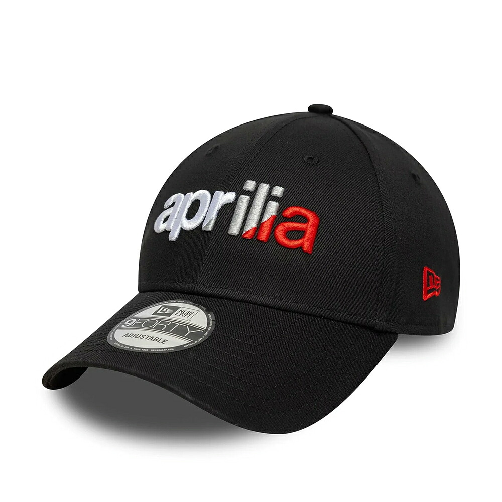 2026 アプリリア Aprilia NewEra 9FORTY ワードマーク ベースボール キャップ ブラック ニューエラ 帽子