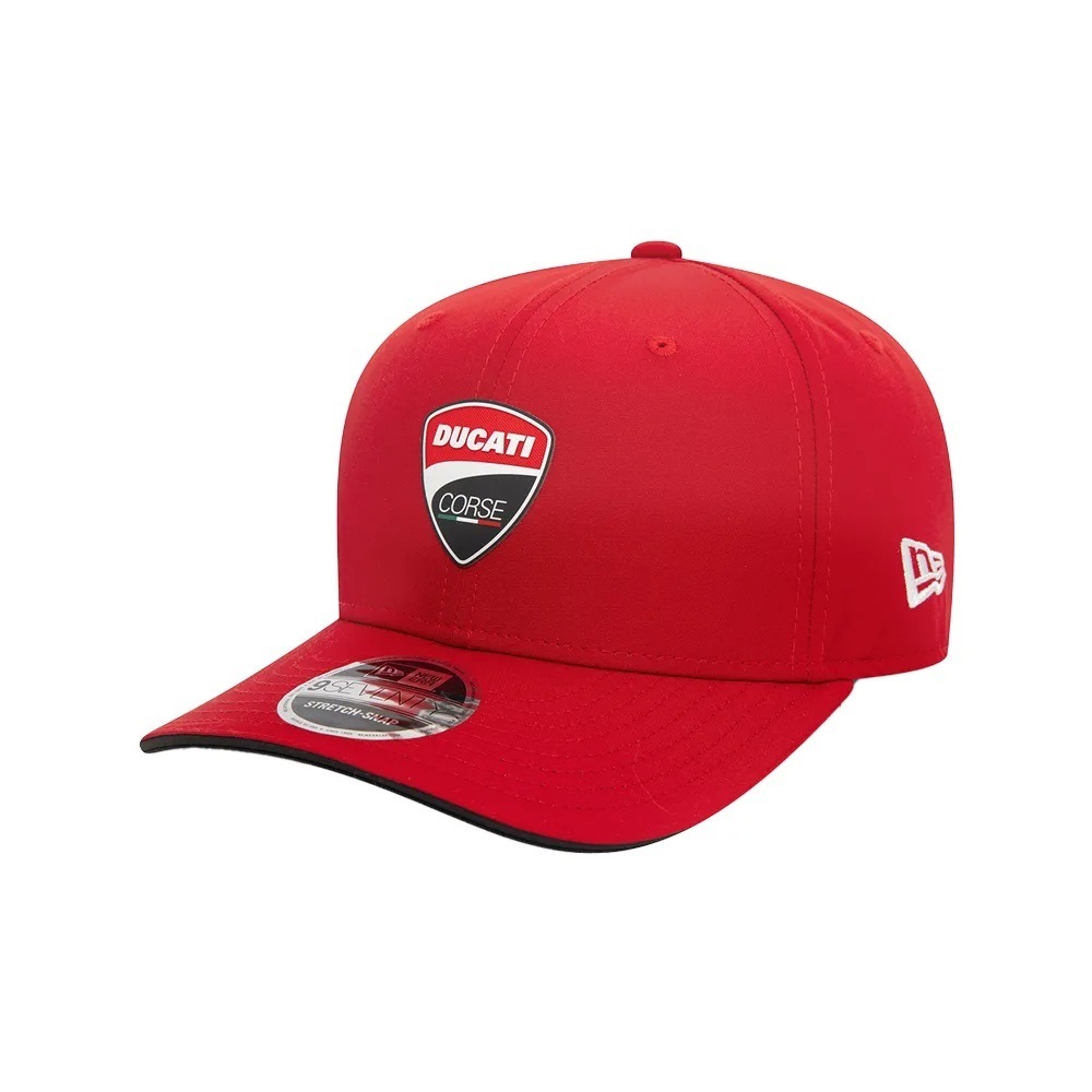 ドゥカティ DUCATI NewEra 9SEVENTY ストレッチスナップ ベースボール キャップ レッド MotoGP バイク