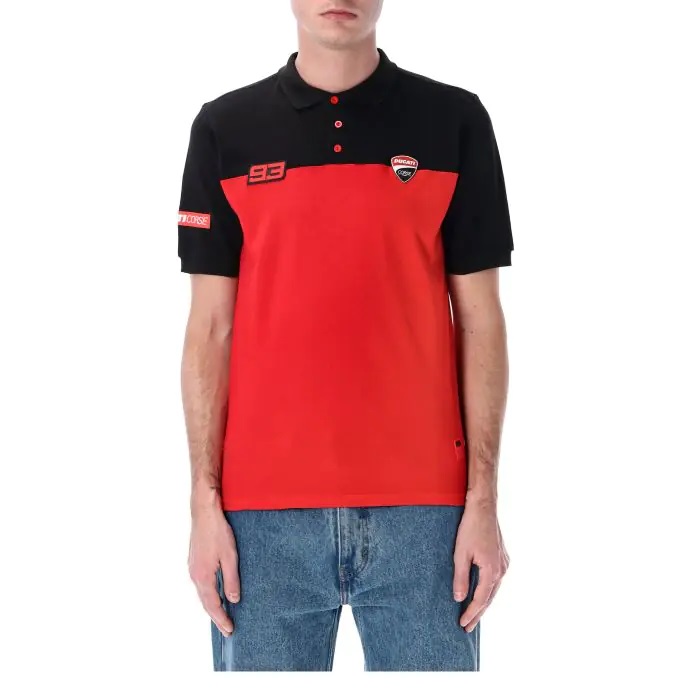 ドゥカティ コルセ DUCATI CORSE マルク マルケス #93 ポロシャツ MotoGP 公式 赤 7,483円