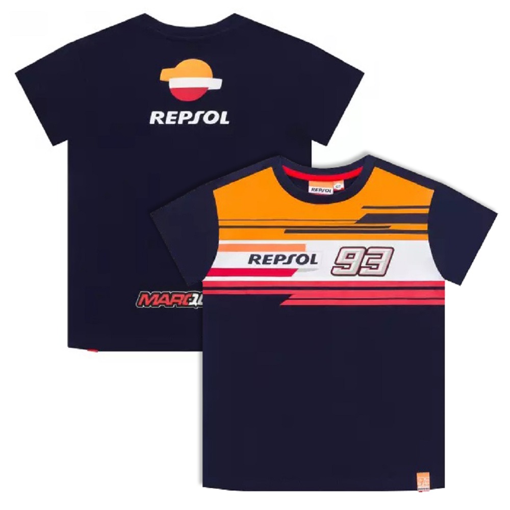 【キッズ用】 レプソル ホンダ オフィシャル マルク マルケス MM93 Dual Tシャツ Jersey MotoGP バイク  クラブウィナーズ