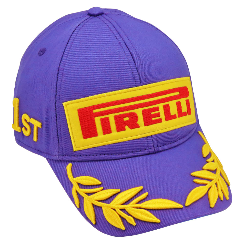 PIRELLI ピレリ F1アカデミー 1st ポディウム キャップ ウィナー バイオレット 帽子 F1ACADEMY