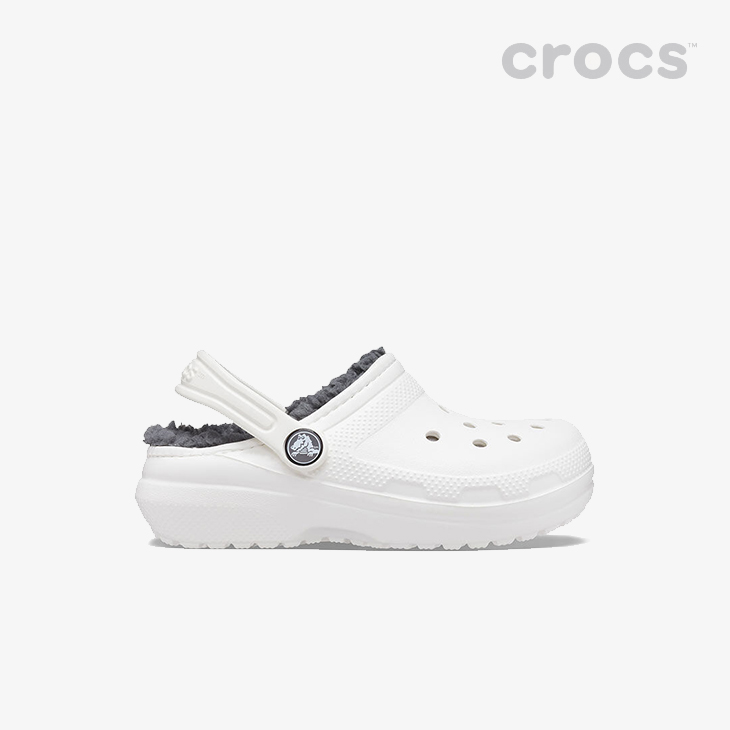 非常に高い品質 205977 バヤ Lined チャコール×チャコール ラインド クロックス《キッズ》CROCS