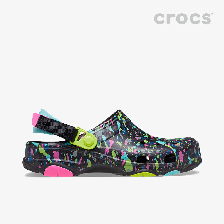 楽天市場】・クロックス《ユニセックス》クラシック ハイカー クロッグ/ブラックｘマルチ/ CROCS/Classic Hiker Clog/ BlackｘMulti #** : clustic-R