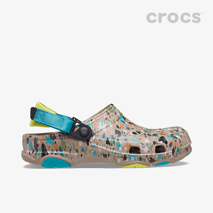 楽天市場】・クロックス《ユニセックス》クラシック プリンテッド カモ クロッグ/ホワイトｘマルチ/ CROCS/Classic Printed  Camo Clog/WhiteｘMulti # : clustic-R