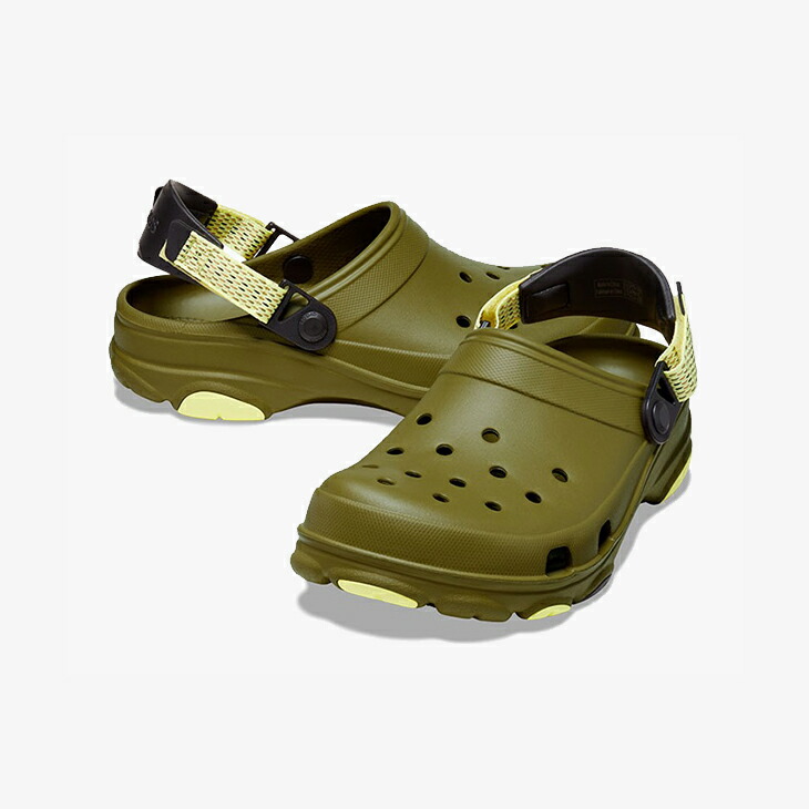 割引も実施中 クロックス《ユニセックス》 クラシック オール テレイン クロッグ アロエ CROCS Classic All Terrain Clog  Aloe van-vroeger-en-toen.nl