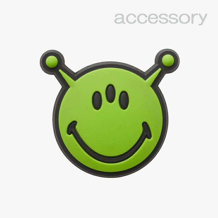 シューズ アクセサリー_230 《クロックス チャーム》スマイリー ブランド エイリアン// JIBBITZ/Smiley Brand Alien #10008321画像