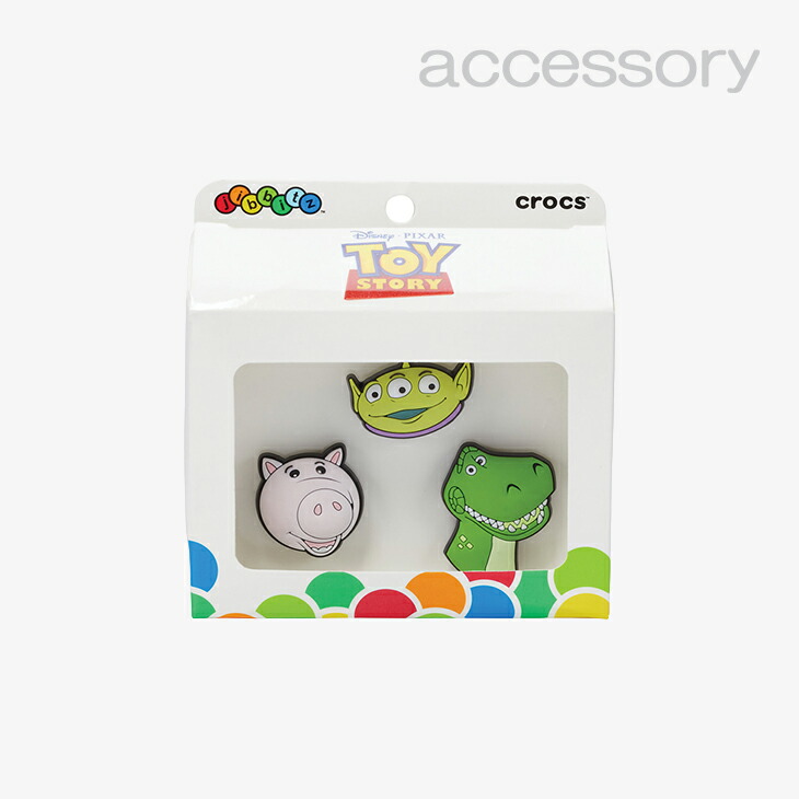 シューズ アクセサリー 《チャーム》トイストーリー 3パック// JIBBITZ/Toy Story 3-Pack #10007039画像